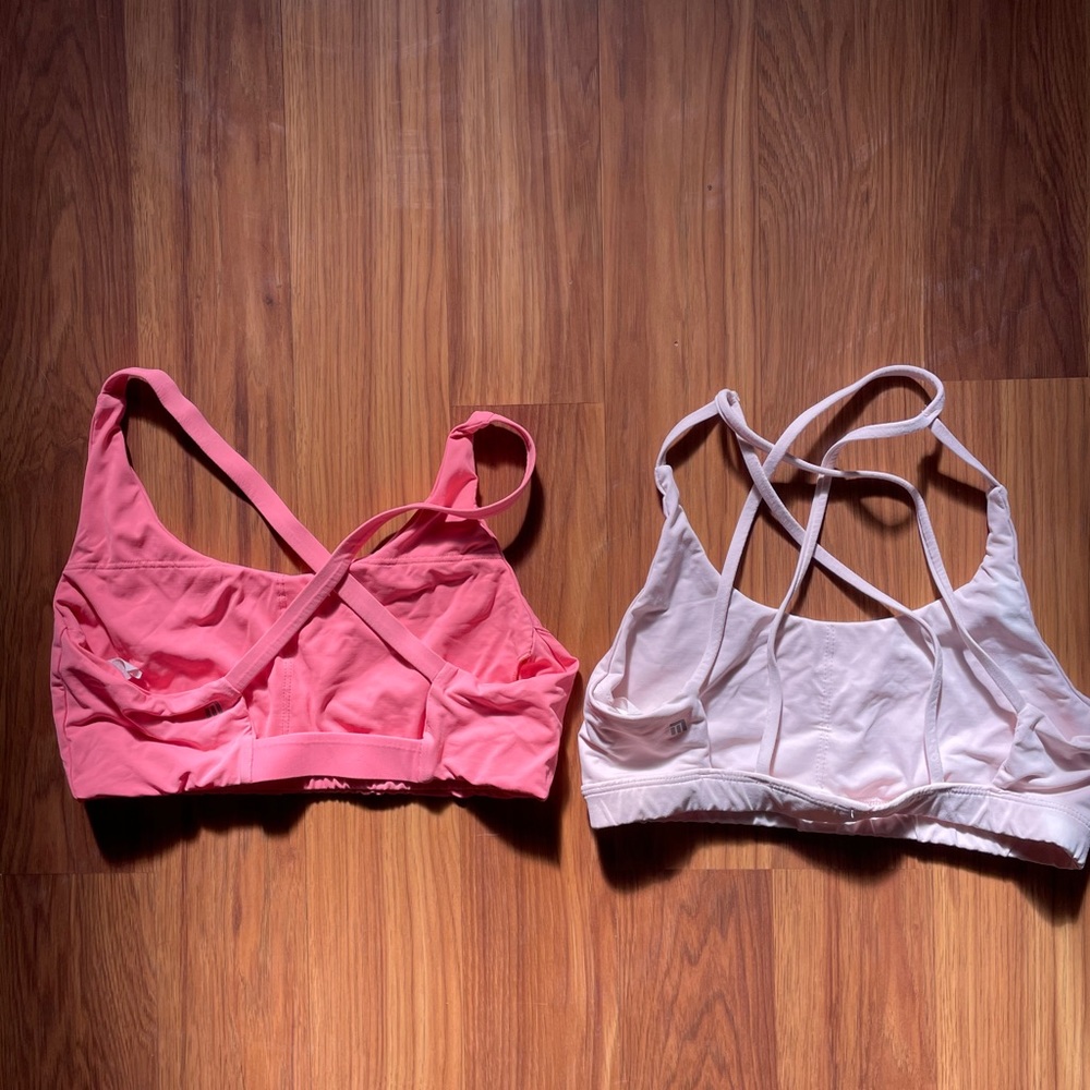 Montiel Sports Bras....intricate backs size small